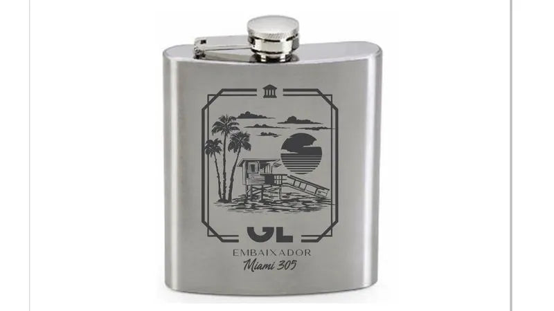 Perfume GL Miami 305 100ml + Cantil Personalizado CLUBE GL