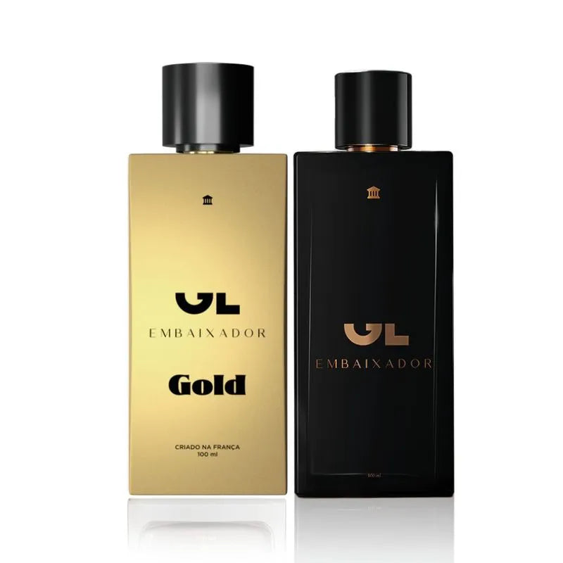 Perfume Gold 100ml + Perfume GL Embaixador 100ml